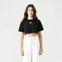 INDIRA CROP TOP WOMEN BLACK - Monastery | Tienda Oficial Colombia