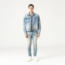 IZAN JACKET MEN BLUE DENIM - Monastery | Tienda Oficial Colombia