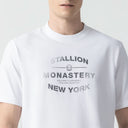 JARETH T - SHIRT MEN WHITE - Monastery | Tienda Oficial Colombia