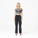 JENNA CROP TOP WOMEN BLACK - Monastery | Tienda Oficial Colombia