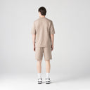 JR JEM T-SHIRT OVERSIZED MEN TAUPE GRAY - Monastery | Tienda Oficial Colombia