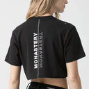 KASSIA CROP TOP WOMEN BLACK - Monastery | Tienda Oficial Colombia