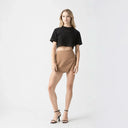 KEONA CROP TOP WOMEN BLACK - Monastery | Tienda Oficial Colombia