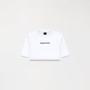KUBLAI CROP TOP WOMEN WHITE - Monastery | Tienda Oficial Colombia