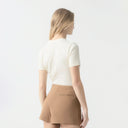 LIANE T - SHIRT WOMEN WHITE ASPARAGUS - Monastery | Tienda Oficial Colombia