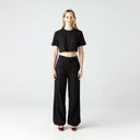 LIAO CROP TOP WOMEN BLACK - Monastery | Tienda Oficial Colombia