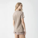 MERLE T - SHIRT WOMEN TAUPE GRAY - Monastery | Tienda Oficial Colombia