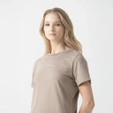 MERLE T - SHIRT WOMEN TAUPE GRAY - Monastery | Tienda Oficial Colombia