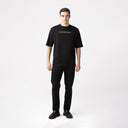 MITHUL T-SHIRT OVERSIZED MEN BLACK