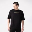 MITHUL T-SHIRT OVERSIZED MEN BLACK