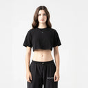 NAIA CROP TOP WOMEN BLACK - Monastery | Tienda Oficial Colombia