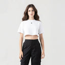 NAIA CROP TOP WOMEN WHITE - Monastery | Tienda Oficial Colombia