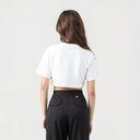 NAIA CROP TOP WOMEN WHITE - Monastery | Tienda Oficial Colombia