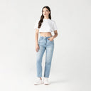 NAIWIRUS JEAN WOMEN BLUE DENIM - Monastery | Tienda Oficial Colombia