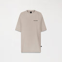 NAPBRAND T-SHIRT OVERSIZED MEN BEIGE - Monastery | Tienda Oficial Colombia