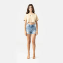 NASHI CROP TOP WOMEN IRISH CREAM - Monastery | Tienda Oficial Colombia