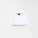 NATASHA CROP TOP WOMEN WHITE - Monastery | Tienda Oficial Colombia