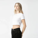 NICOLLE CROP TOP WOMEN WHITE - Monastery | Tienda Oficial Colombia