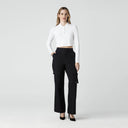 NINKIA CROP TOP WOMEN WHITE - Monastery | Tienda Oficial Colombia