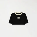 NOORA CROP TOP WOMEN BLACK - Monastery | Tienda Oficial Colombia