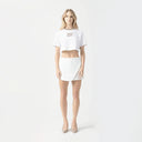 NOORA CROP TOP WOMEN WHITE - Monastery | Tienda Oficial Colombia