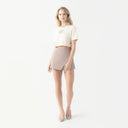 NOORA CROP TOP WOMEN WHITE ASPARAGUS - Monastery | Tienda Oficial Colombia