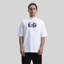 ROUGE T-SHIRT OVERSIZED WHITE - Monastery | Tienda Oficial Colombia