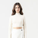 RUMI LONG SLEEVE WOMEN WHITE ASPARAGUS - Monastery | Tienda Oficial Colombia
