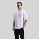 RUSTON T-SHIRT OVERSIZED WHITE - Monastery | Tienda Oficial Colombia