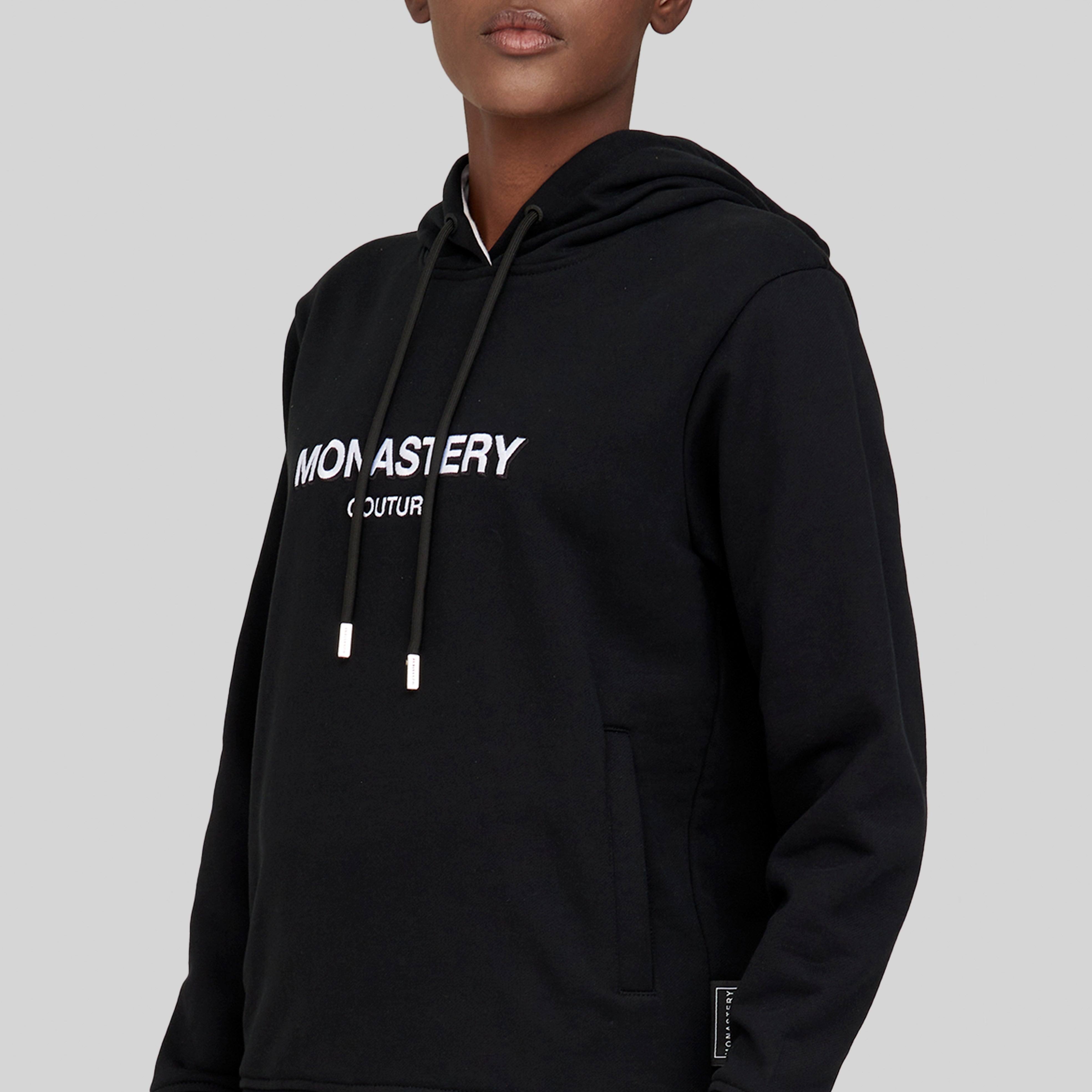 SALAMINA BLACK HOODIE - Monastery