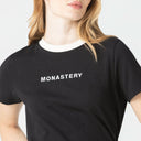 SAMUD T - SHIRT WOMEN BLACK - Monastery | Tienda Oficial Colombia