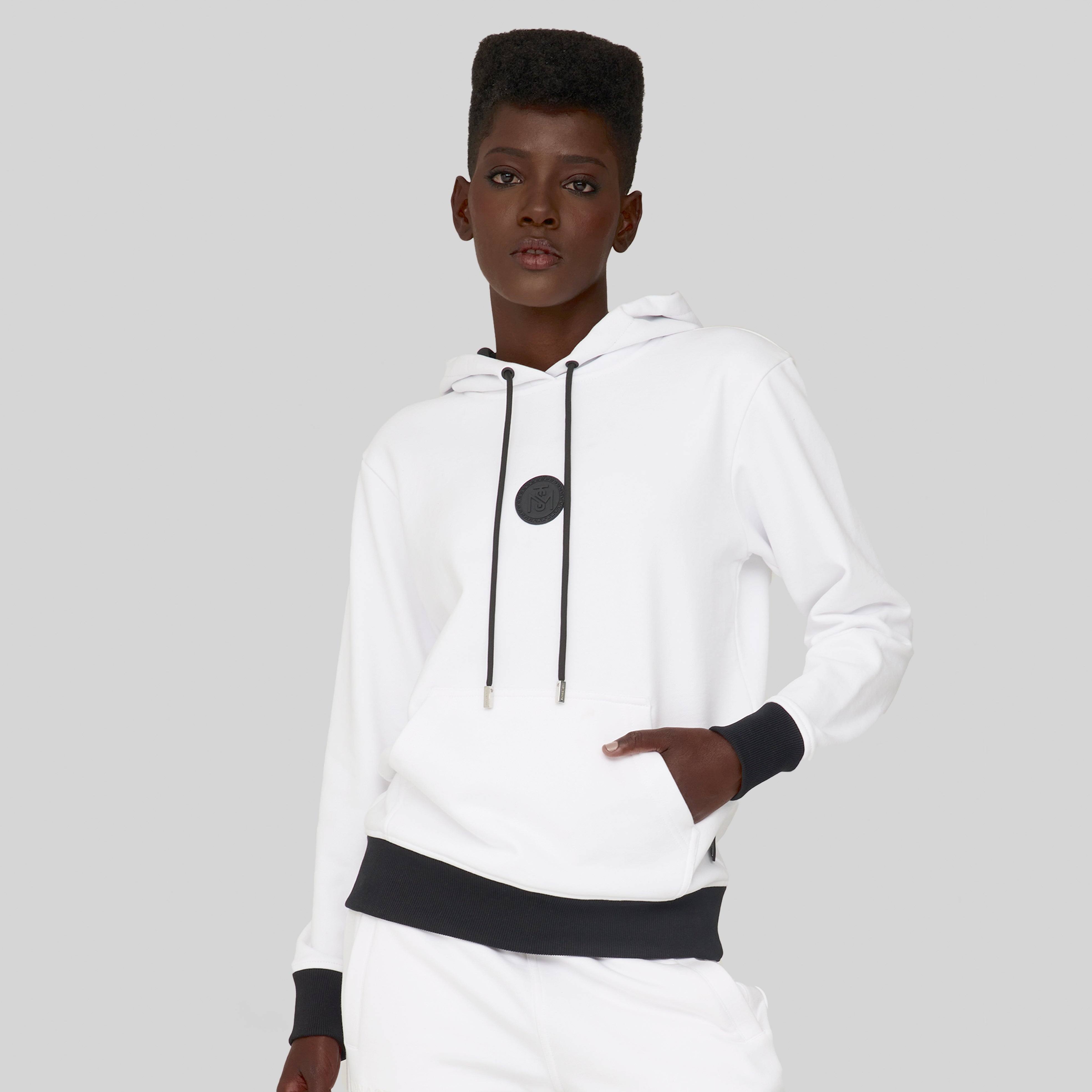 SARISA WHITE HOODIE - Monastery