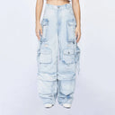 SASSA JEAN WOMEN BABY BLUE - Monastery | Tienda Oficial Colombia