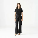SAYLOR T - SHIRT WOMEN BLACK - Monastery | Tienda Oficial Colombia
