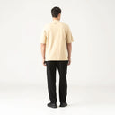 SHEVAL T - SHIRT OVERSIZED MEN IRISH CREAM - Monastery | Tienda Oficial Colombia