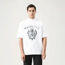 SHEVAL T - SHIRT OVERSIZED MEN WHITE - Monastery | Tienda Oficial Colombia