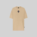 SILON CAMEL T-SHIRT OVERSIZE - Monastery