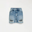 SIREN SHORT WOMEN BLUE DENIM - Monastery | Tienda Oficial Colombia