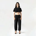 SORA CROP TOP WOMEN BLACK - Monastery | Tienda Oficial Colombia