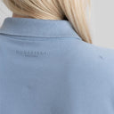 SUZUKA T-SHIRT POLO WOMEN FADED DENIM - Monastery | Tienda Oficial Colombia