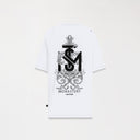 TEMPLUM T - SHIRT OVERSIZED MEN WHITE - Monastery | Tienda Oficial Colombia