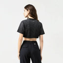 TESSIE CROP TOP WOMEN BLACK - Monastery | Tienda Oficial Colombia
