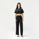 TESSIE CROP TOP WOMEN BLACK - Monastery | Tienda Oficial Colombia