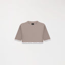 TIZOC CROP TOP WOMEN SIMPLY TAUPE - Monastery | Tienda Oficial Colombia