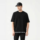 TUCKER T - SHIRT OVERSIZED MEN BLACK - Monastery | Tienda Oficial Colombia