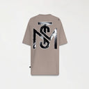 TUCKER T - SHIRT OVERSIZED MEN TAUPE GRAY - Monastery | Tienda Oficial Colombia