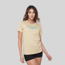 VERNANT T-SHIRT WOMEN CAMEL - Monastery