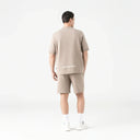 VIKRANT BURDA SHORT MEN TAUPE GRAY - Monastery | Tienda Oficial Colombia