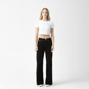 NICOLLE CROP TOP WOMEN WHITE