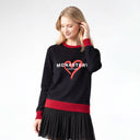XENA BLACK SWEATSHIRTS OVERSIZED - Monastery | Tienda Oficial Colombia
